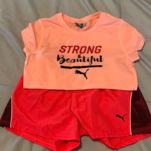 Girls Puma set size Large (12/14)